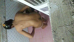 Indian Maid Bathing Video