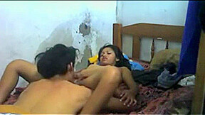 Lucky Guy Enjoys Home Sex With His Cousin Step sister