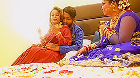 Grand Fucking In Weeding Nights With His Wifes Stepsister