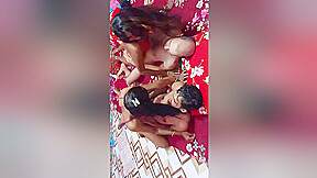 Today Exclusive-desi Foursome Cpl Nude Dance And Fucking 17