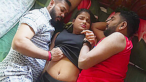 A Sexy Horny Morning Romance With Two Stepbrother